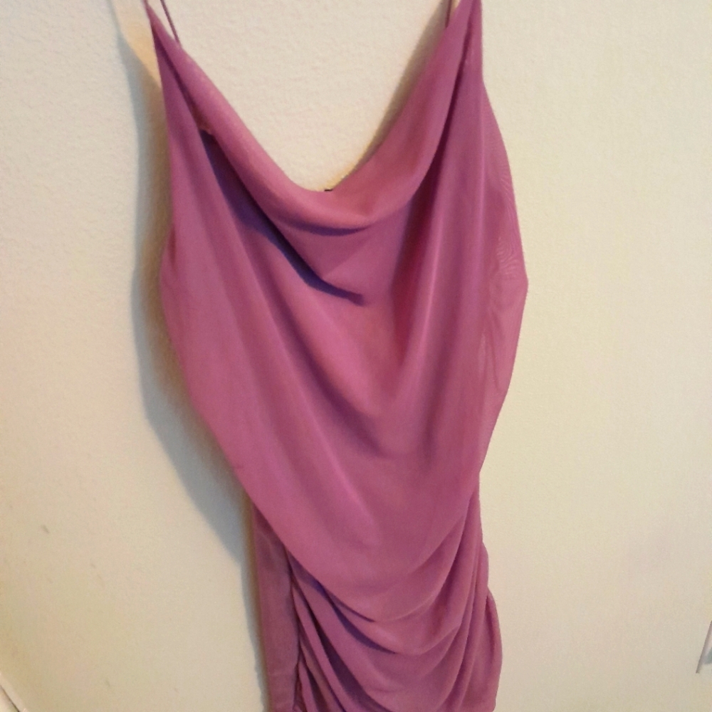 Fitted mini dress